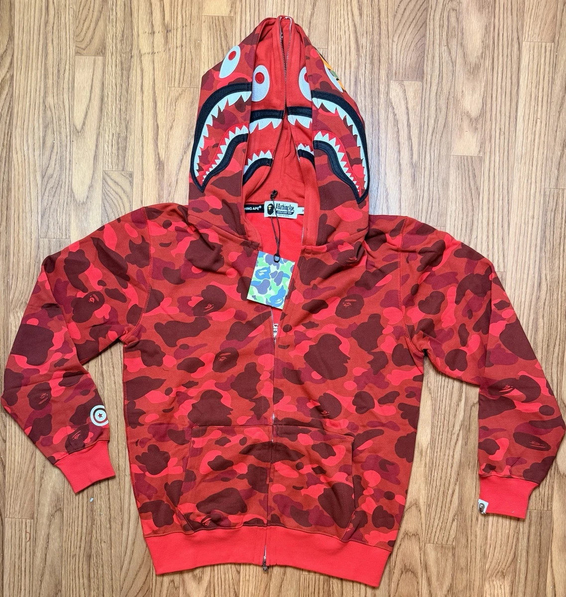 A BATHING APE RED 希少カラー 中古・古着通販】A BATHING APE (アベイシングエイプ) COLOR CAMO