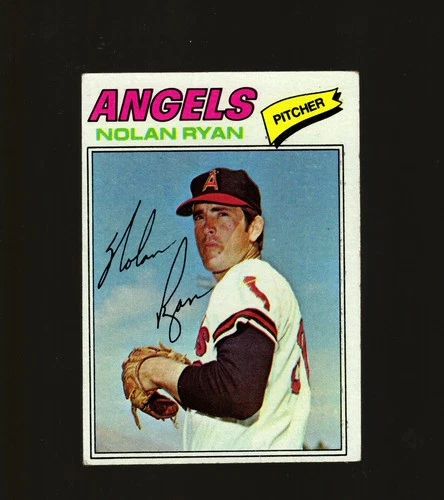 1977 Topps #650 Nolan Ryan VG-EX HOF Angels MLB Vintage Baseball Card