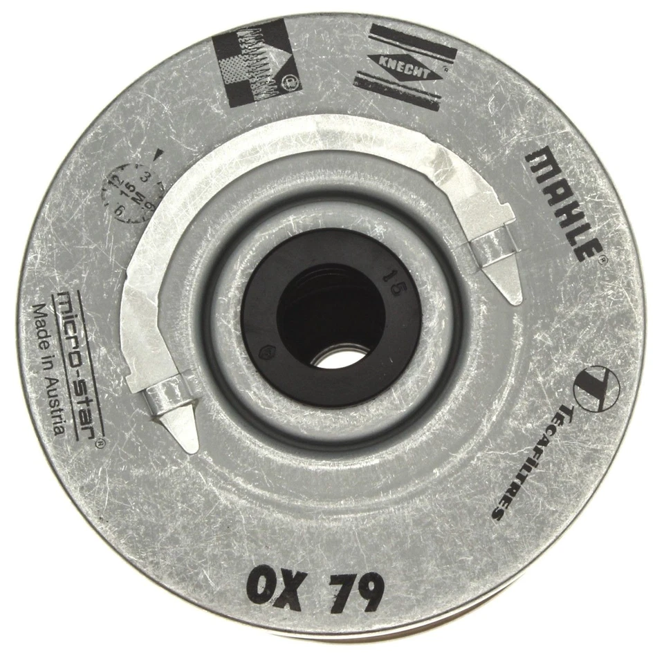 Filtro de aceite de motor MAHLE OX 79D para 65-76 Mercedes-Benz Porsche 220D 240D 912 Foto 4 de 4