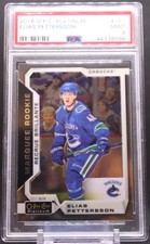 Elias Pettersson #151 2018-19 O-Pee-Chee Platinum RC PSA 9 MINT