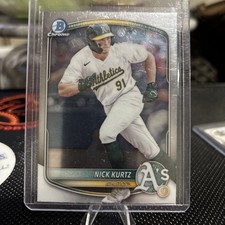 2025 Bowman - Chrome Prospects Nick Kurtz #BCP-114 (RC)