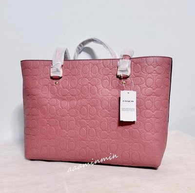 NWT Coach Station Tote Bag In Signature Leather CDL99 | eBay