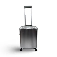Rimowa Original Cabin Twist - Silver / Dark Olive Green