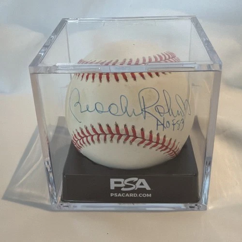 Brooks Robinson HOF 83 Autographed Baseball PSA DNA Authenticated
