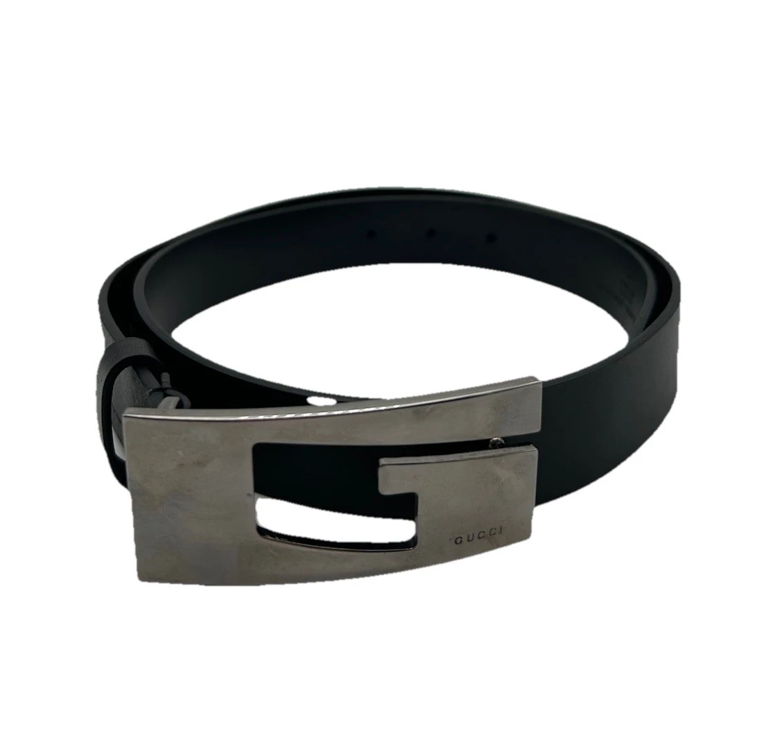 Gucci Leather Silver Belts for Women for sale | eBay display picture 1