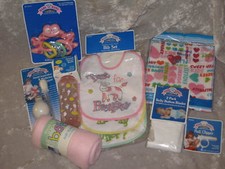 Baby Blanket Frog Rattle Bibs Bottle Binder Dropper NEW