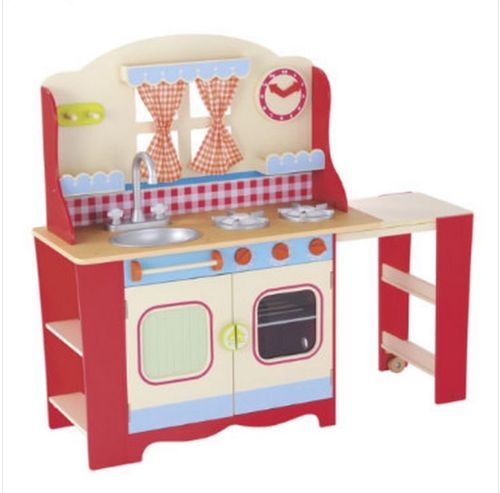 ELC Wooden Cottage Kitchen Red RRP £150**Brand New** | eBay UK