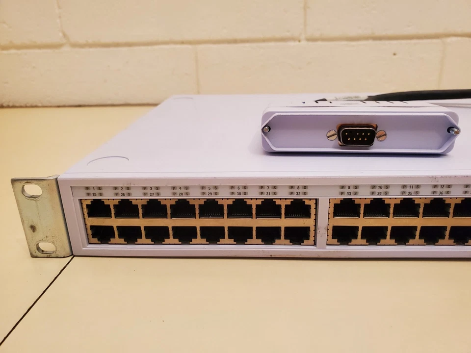 3COM SWITCH 4400 SUPERSTACK 3 3C17204 RACK 48-PORT with CASCADE EXTENDER 3C17226 - Image 4 of 4
