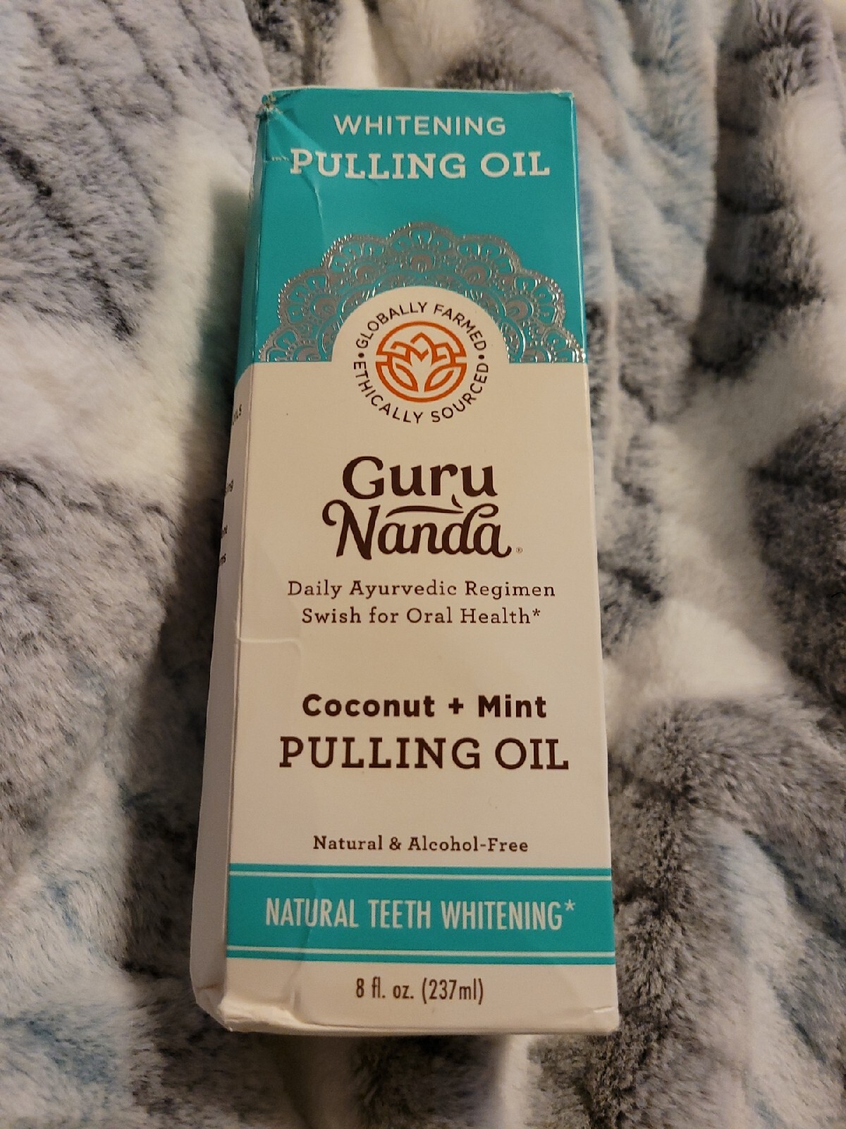 Guru Nanda Oil Pulling with Coconut Oil mint Gurunanda Thư viện Quản