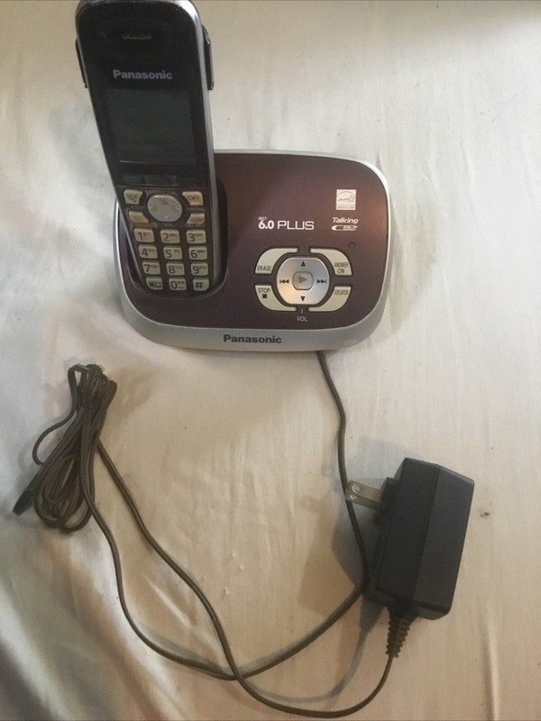 Panasonic KX-TG6521 Cordless DECT 6.0 PLUS Phone & Answering Machine 6.M1 Purple