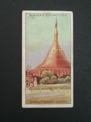 Player's - Wonders of the World (1916 - Blue Back) # 14 Shway Dagon Pagode