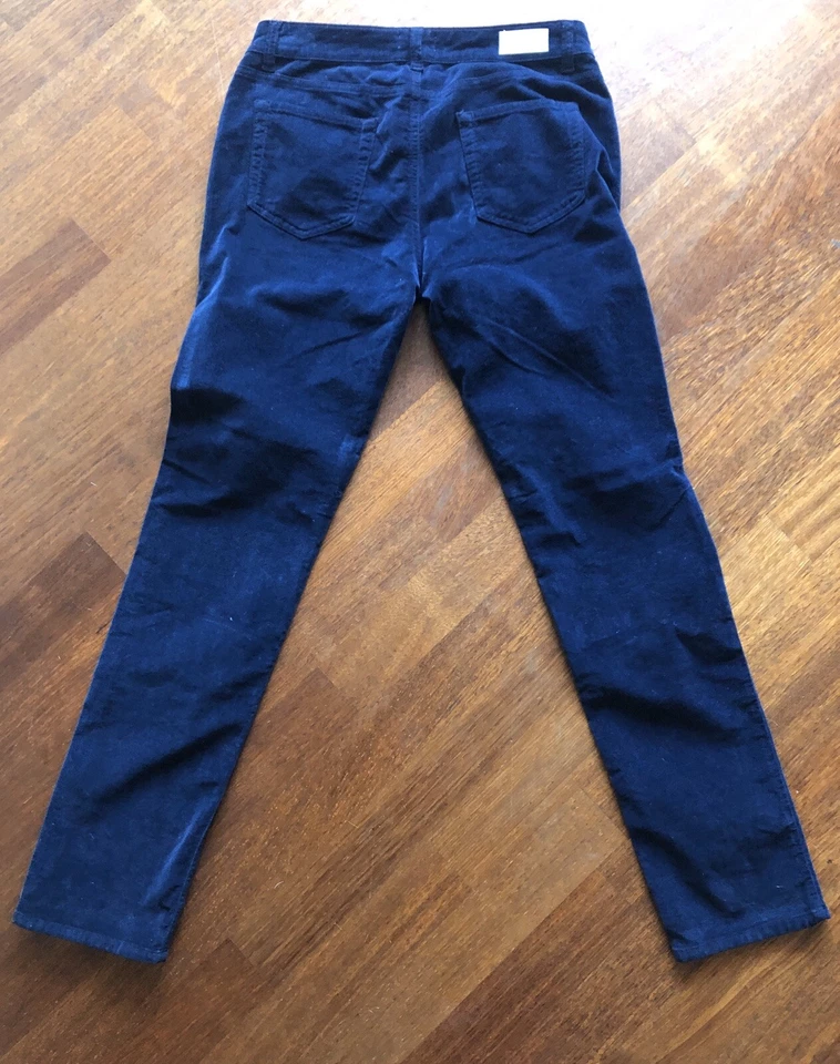 Paolo Tonali -Donna Jeans Velluto Liscio -Blu Tg 46 - Immagine 4 di 4