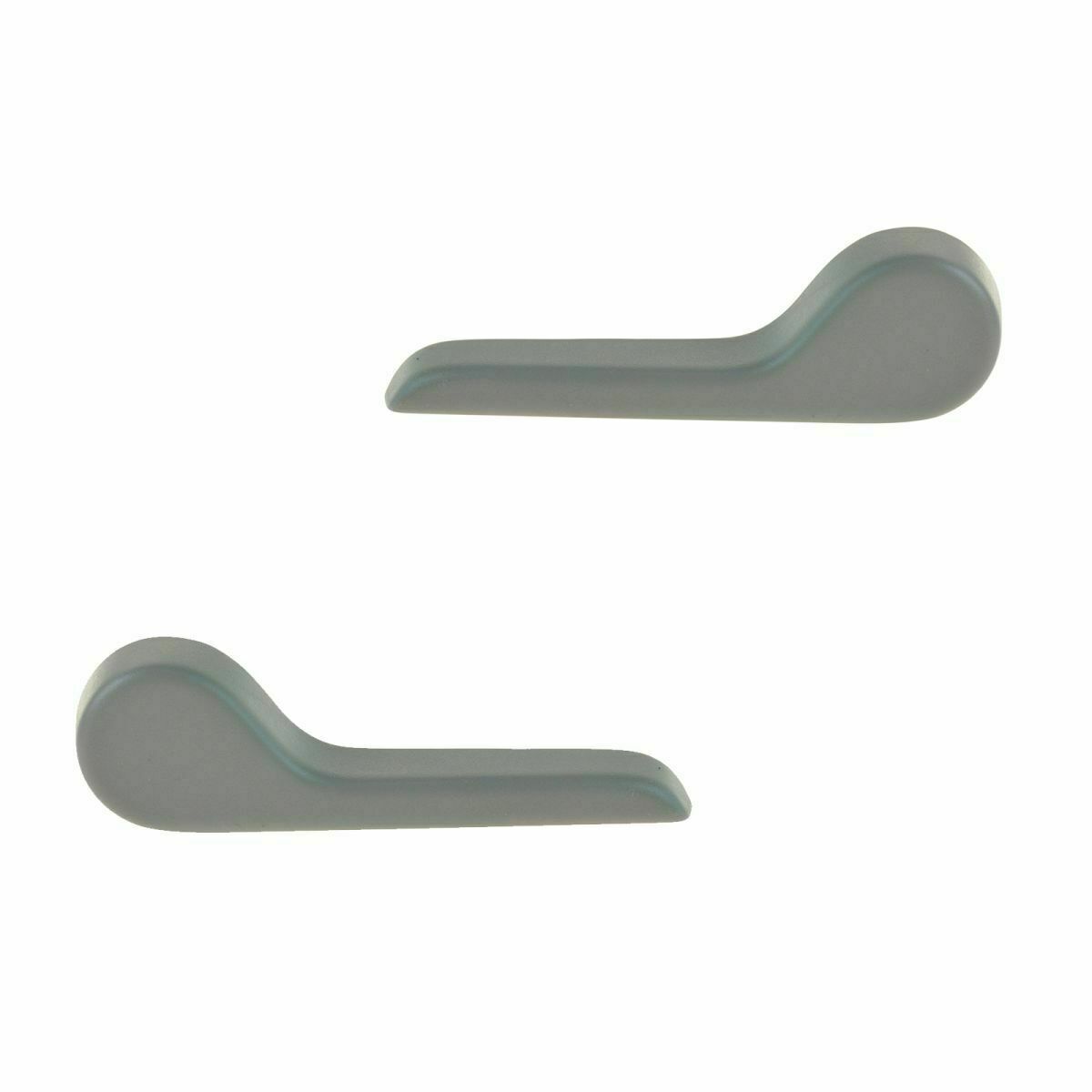 Pair Of Gray Seat Recliner Handles For 2007-2014 Chevy/GMC/Cadillac Trucks & SUVs