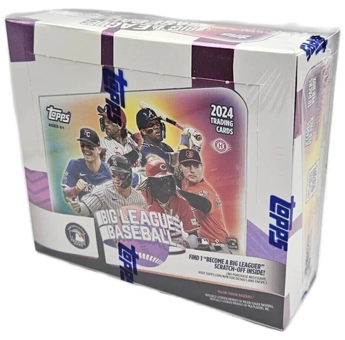 2024 Topps Big League Hobby Baseball Factory Sealed Unopened Box ~ 18 Packs