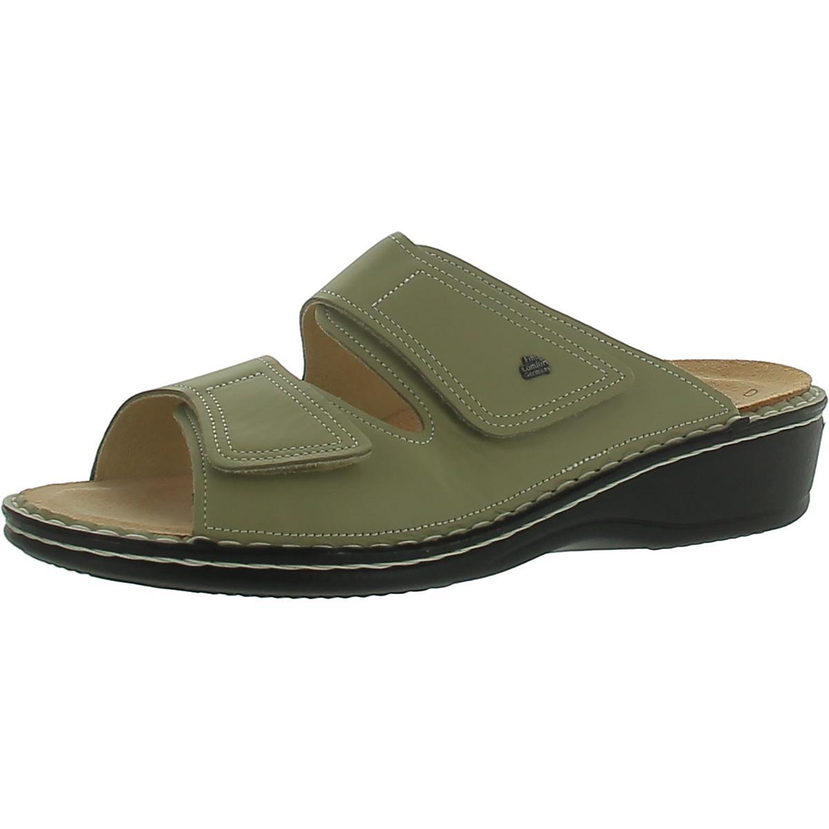Женские босоножки Finn Comfort Jamaika Green Slide, размер 41, средний (B,M) BHFO 8997