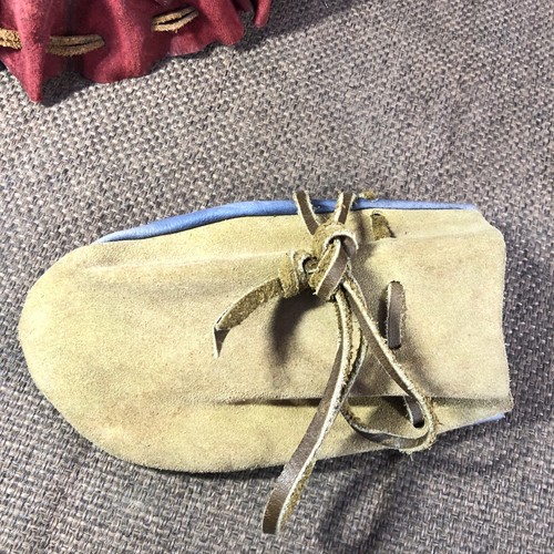 Leather Bags Pouch Medieval Costume Ammo Pouch High Quality Pair X 2 Used - Picture 9 of 16