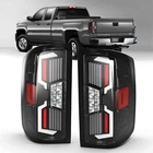 Tail Lights For 2014-2018 Chevy Silverado 1500 2500 3500HD LED Sequential Signal