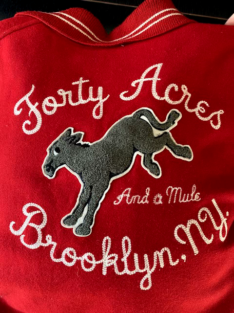 jacket teddy 40 acres and a mule, Spike Lee, vintage, rare jacket teddy 40 acres and a mule, Spike Lee, vintage, rare