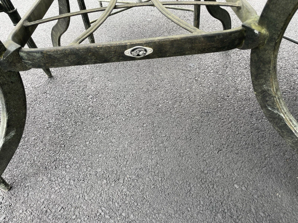 Hampton Bay Metal Patio Set With Cushions, 4 Chairs & Table - Image 3 of 4