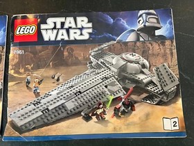 LEGO STAR WARS: Darth Maul's Sith Infiltrator  (7961) 99% Complete, with Manuals