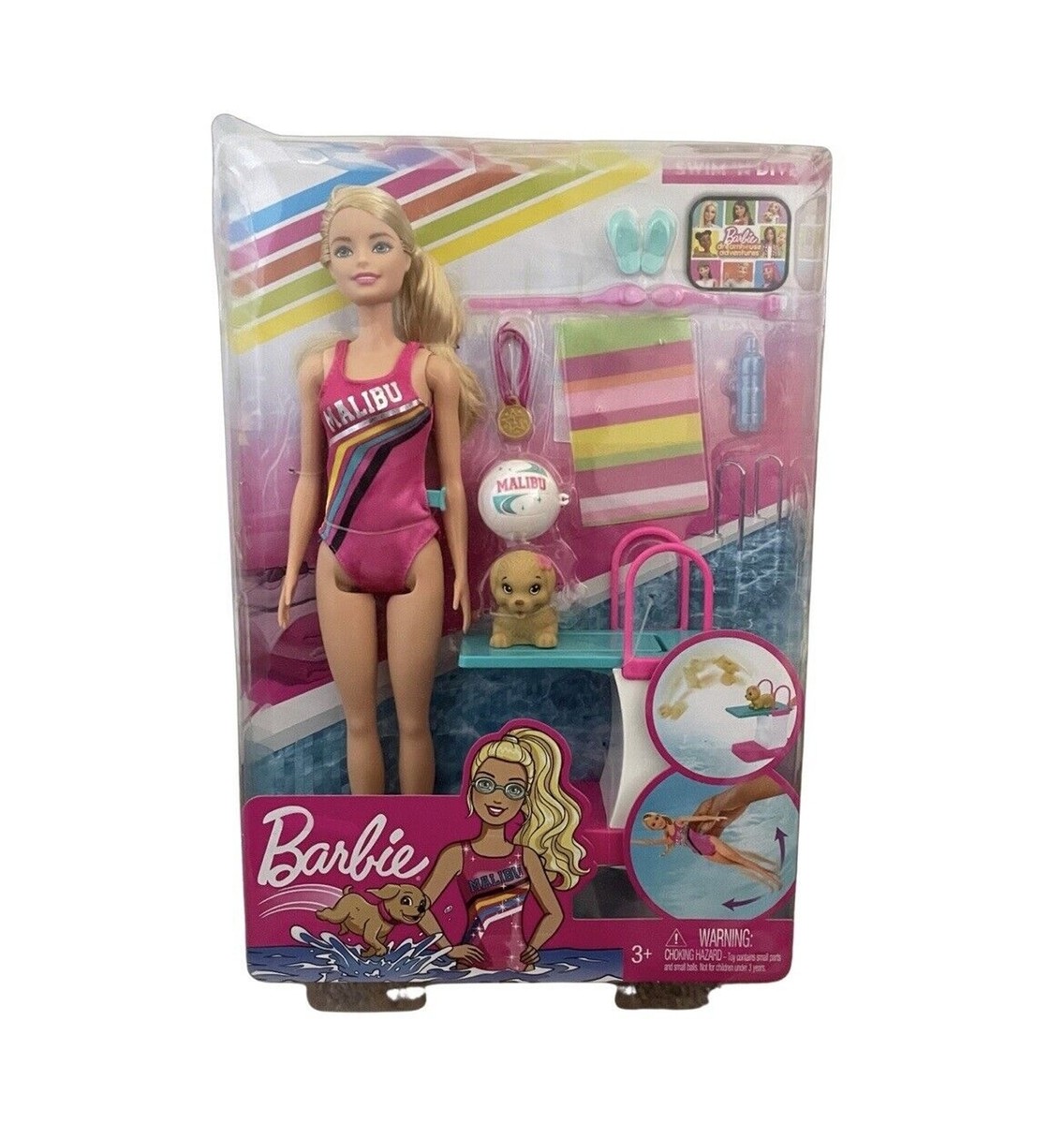 Sirena Nadadora Sirena De MuÃ±eca Barbie Mermaid Power Sirena