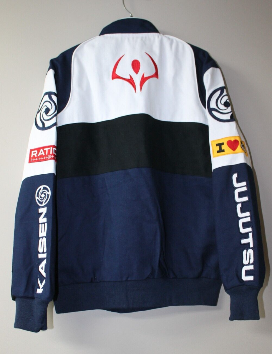 New NASCAR style Tokyo Racing embroidery twill cotton jacket men's