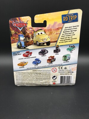 Disney Pixar Cars Rd Trip Luigi and Guido Road Trip Lugguage 1:55