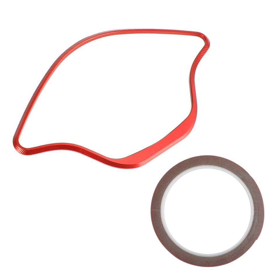 Alu Speedometer Cover Guard Protector Red For Vespa Sprint Primavera 150 14-21 Y - Image 3 of 4