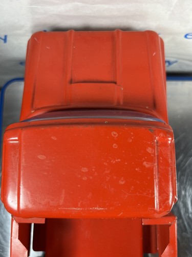 Camion pick-up zoo da viaggio Buddy L rosso vintage - Foto 5 di 13