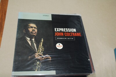 John Coltrane, Expressions, Impulse AS-9120, VG cover. play John Coltrane, Expressions, Impulse AS-9120, VG cover. play