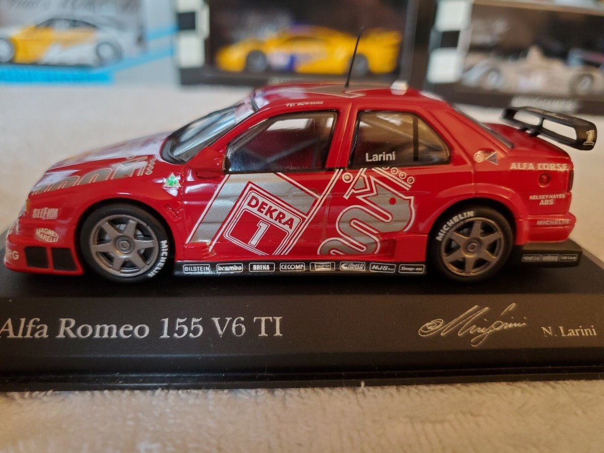 アルファロメオ 155 V6 Ti DTM 1993 ラリーニ #8 Amazon | 1/43 アルファロメオ 155 V6 TI ラリーニ 8号車 DTM 1993