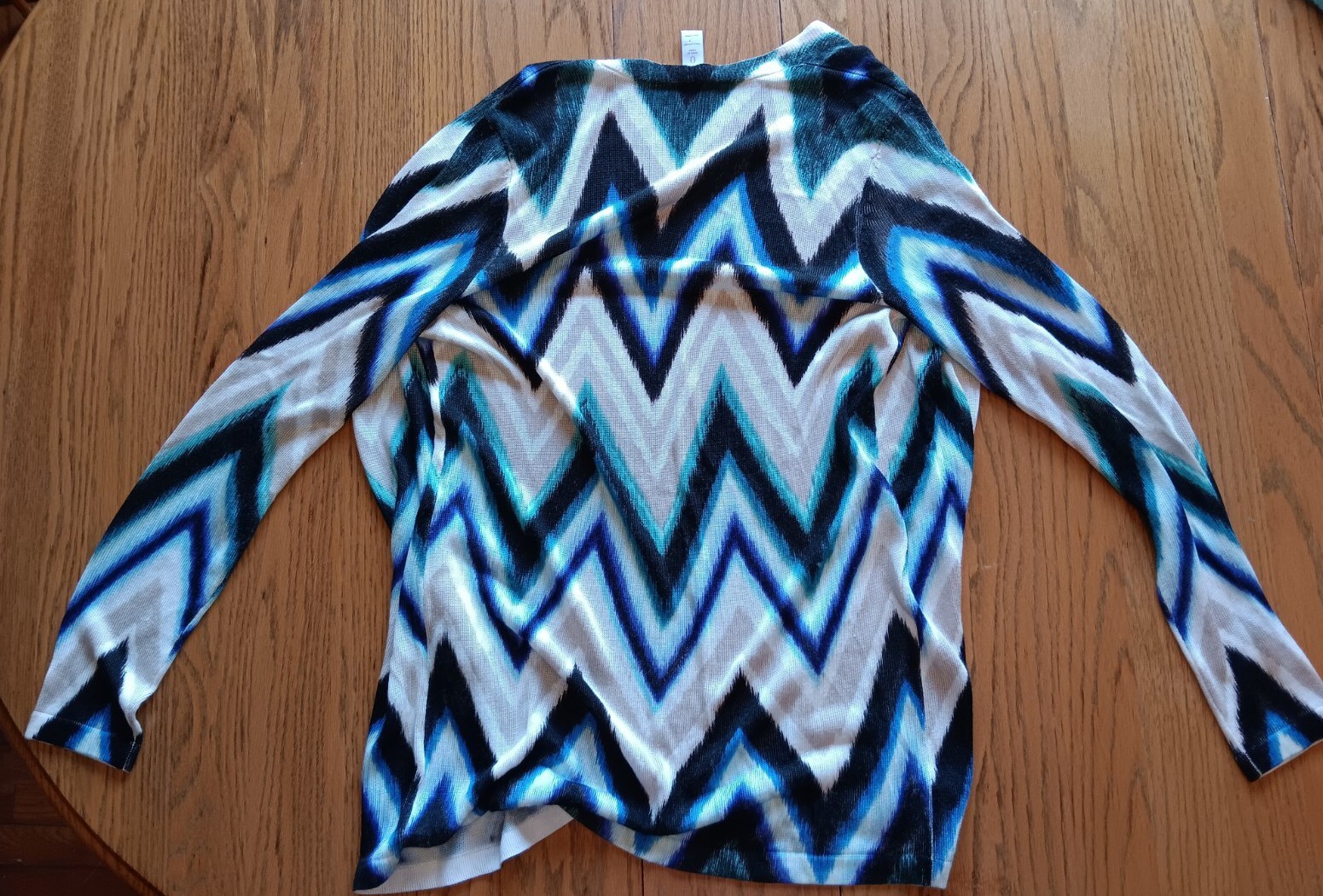 Chicos Patterned Duster Size 0 - image 6