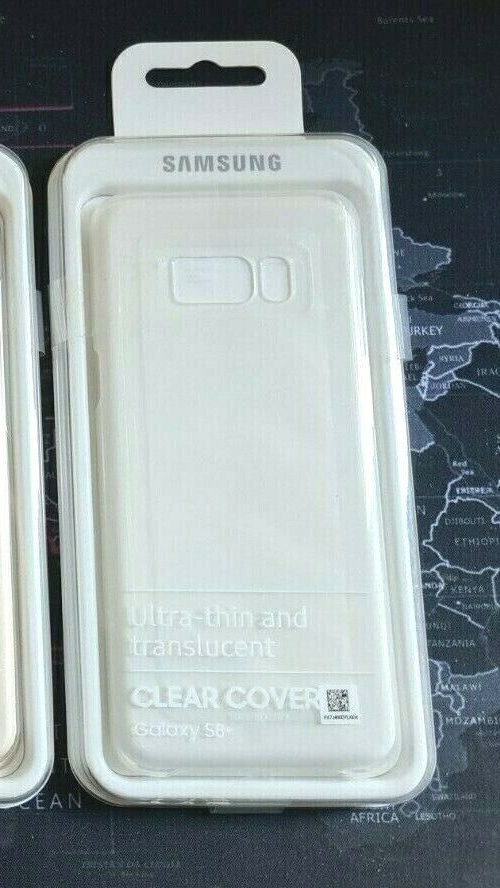 SAMSUNG Custodia Clear Cover Case Originale per GALAXY s8 G950F Trasparente