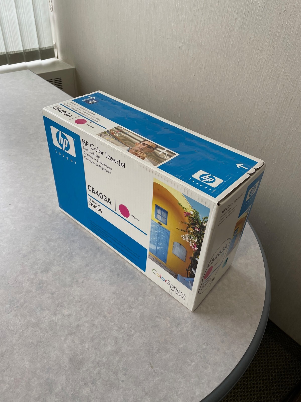 Magenta (CB403A) HP 642a Original Unopened Toner Cart | eBay