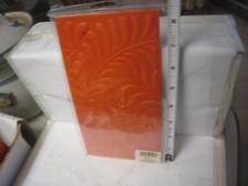 Ten Seconds Kabuka 1 Double-Sided Mold 4.5 x 8.5 Leaf floral pattern