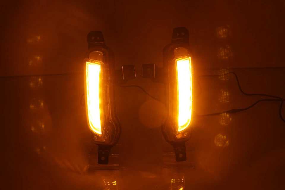 DRL Daytime Running Fog LED Light W/ Turn For Suzuki Vitara 2015-2018 Foto 4 de 4