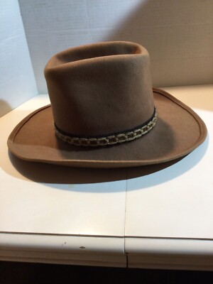 Hat Keyston cowboy Top Hand Brown band San Francisco | eBay display picture 3