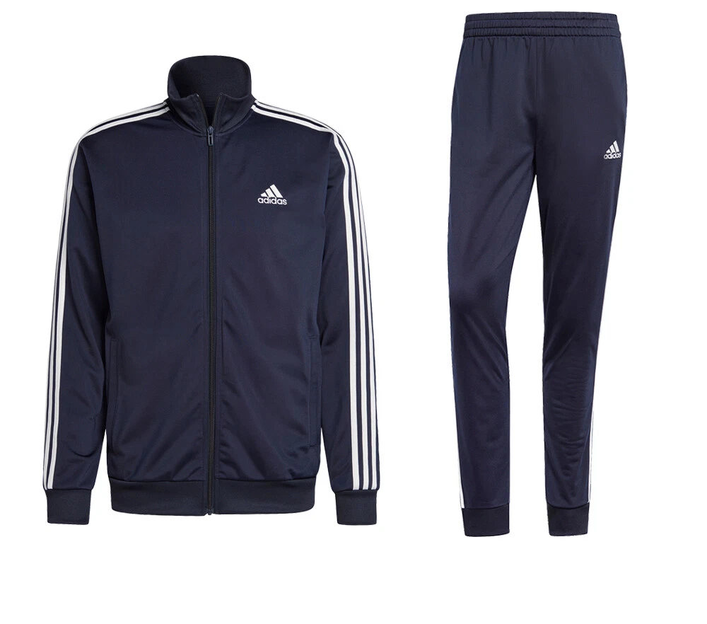 Survêtement Basic 3-Stripes Tricot - Bleu adidas