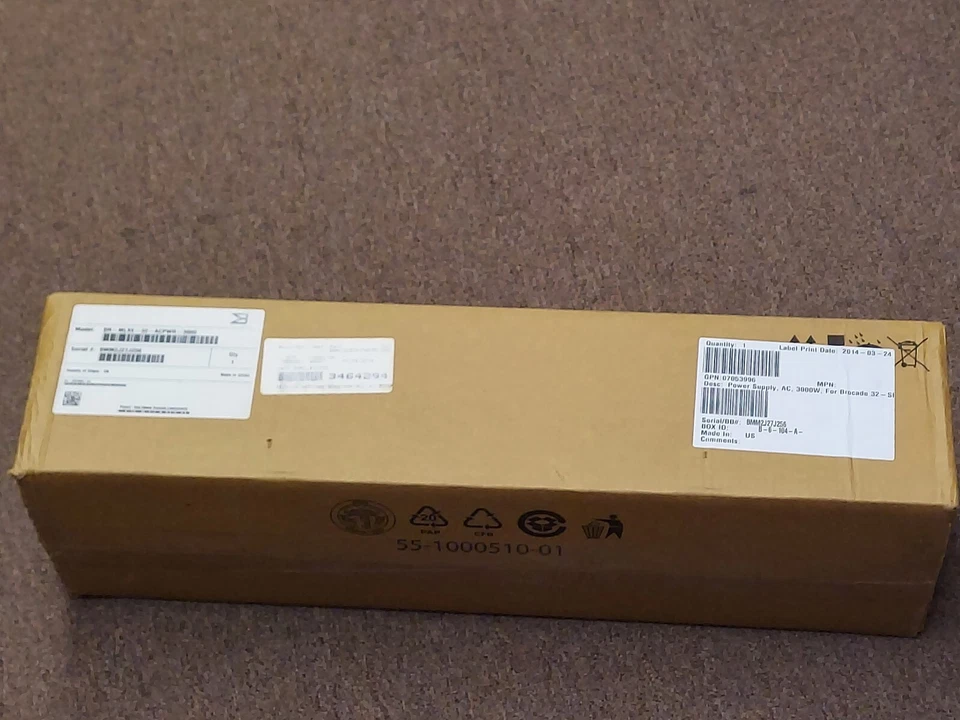 NEW Brocade BR-MLXE-32-ACPWR-3000 / 23-0000135-03 / AC PSU - Image 2 of 3