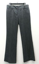 7th Avenue NY CO Womens Flat Front Boot Leg Welt Pocket Stretch Dress Pant 6 Avg