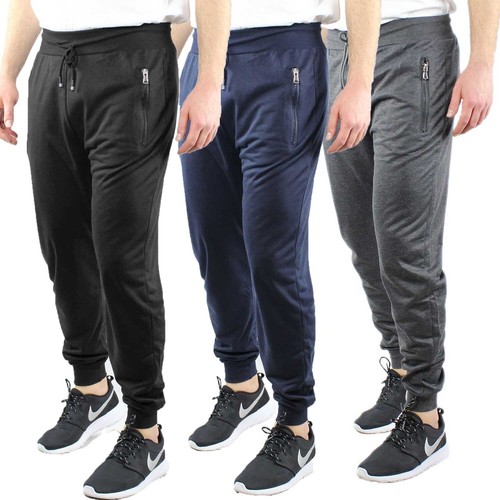 Pantalone Tuta Uomo Felpato Invernale Pantatuta Comodo Basic Elastico alle  Cavig | eBay