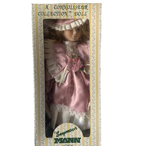 アンテイーク　オルゴール人形　　Seymour Mann（シーモア・マン）社製 Vintage Seymour Mann Doll Connoisseur Collection MCMXCVIII