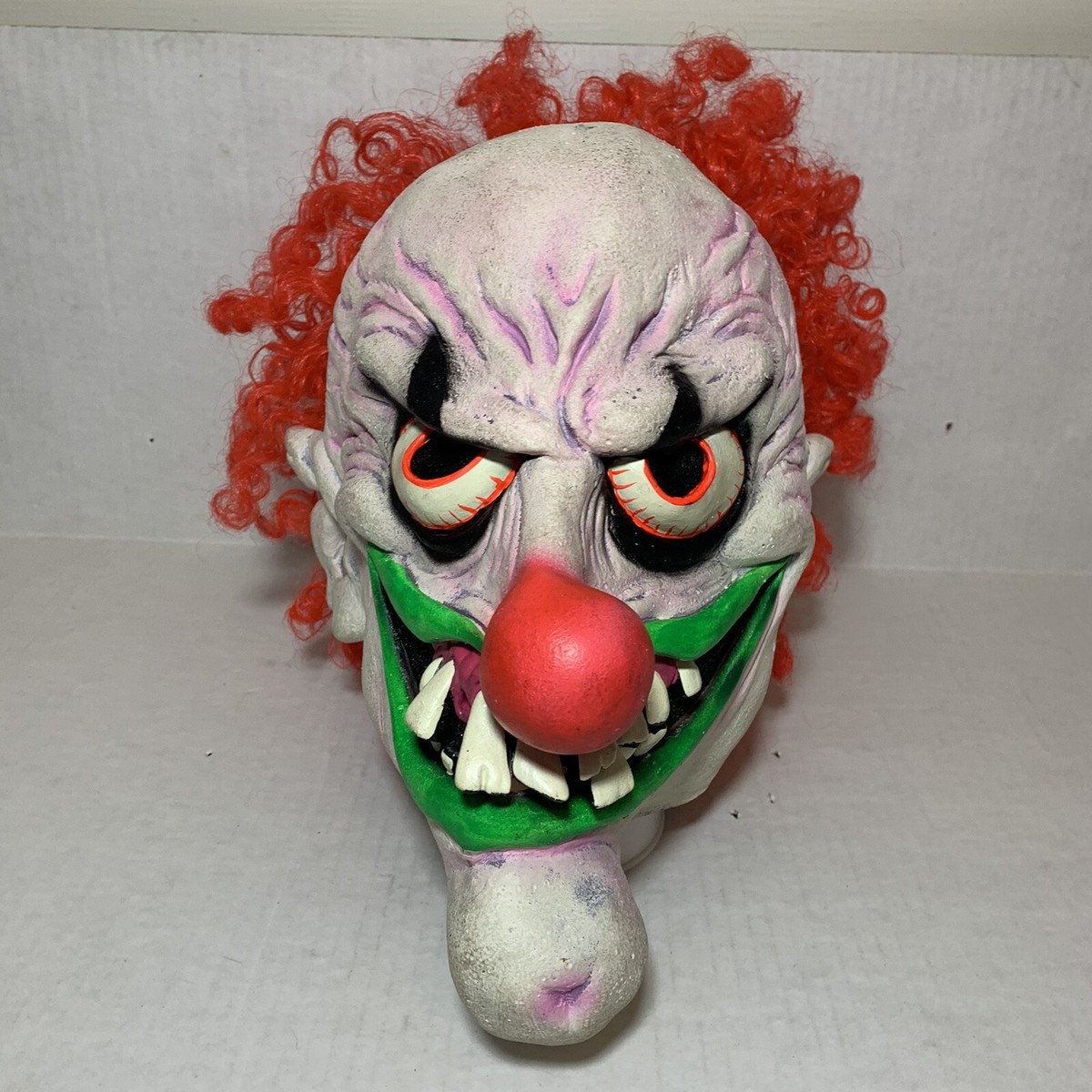 Vintage 2002 Paper Magic Group Halloween Mask Evil Ugly