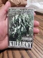 Silent Weapons for Quiet Wars by Killarmy Cassette, 1997 Rza Wu Tang Ghostface
