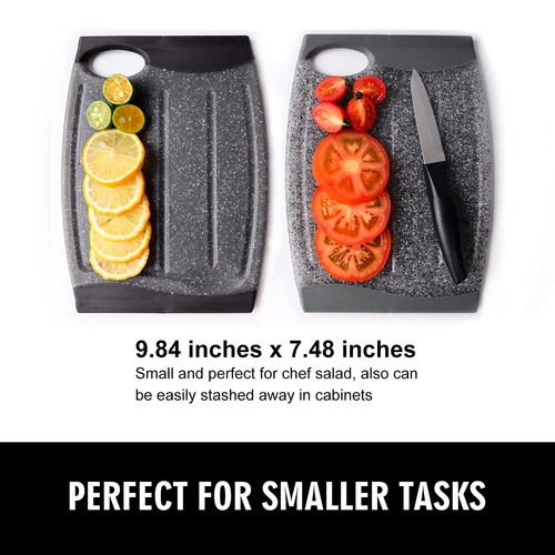 Small Plastic Cutting Board Set, 7.48" Cutting Boards for Kitchen, Small Chop... - Picture 2 of 7