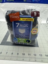 NEW Hanes Boy's Tagless Boxer Briefs 7 Pack Size S/P 6-8 