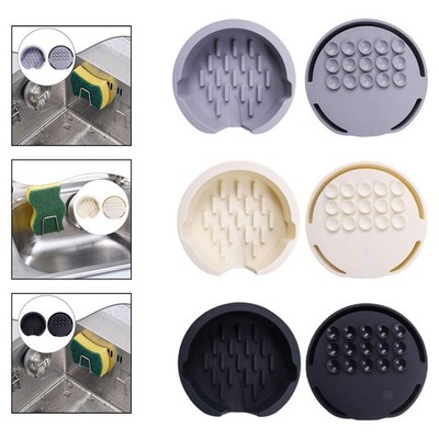 Schwammhalter Spüle Küche Schrubber Tablett