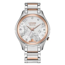 Citizen EM0594-53W Sleeping Beauty Aurora Disney Princess Diamond Women's Watch
