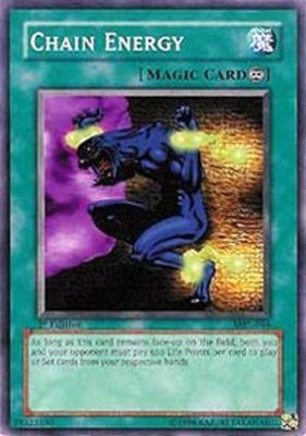 Chain Energy - MRL-046 - Common - Unlimited Edition - Heavily Played