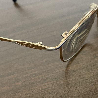 【美品】Cazal サングラス MOD946 Cazal MOD. 423 COL. 946 Gold & Black Women's Eyeglass Frames